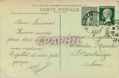 BONSECOURS - El Monumento a Juana de Arco — C.V. - 618 — Reverso