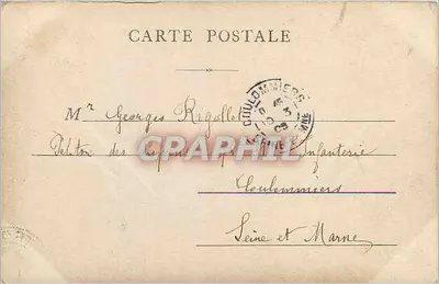 Jezioro Lerie — Góra Czerwona — Salon 1904 A. Bouillier — Rewers