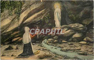 Virgem Maria em Lourdes — aparição a uma religiosa — editor anônimo
