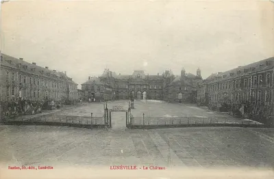 Lunéville - O Castelo — Bastien, lib.édit., Lunéville