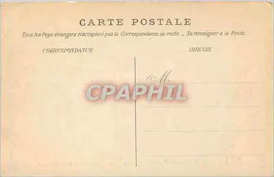 Palácio de Fontainebleau — O Parterre (Visão aérea) — n° 164 — Verso