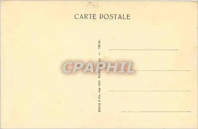 Cabeça de Apolo — Museu Britânico, Londres — Braun & Cie, Paris — Verso