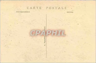 Chambord — O Castelo — Cume de uma Torre do Donjon — A.P. — Verso