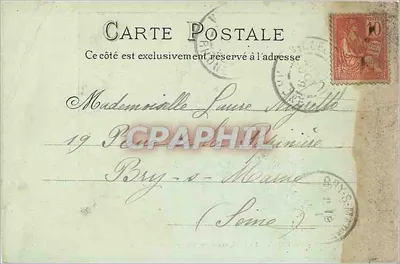 LYON — Il Parco, ruscello dei cigni — L.M. n°323 — Verso
