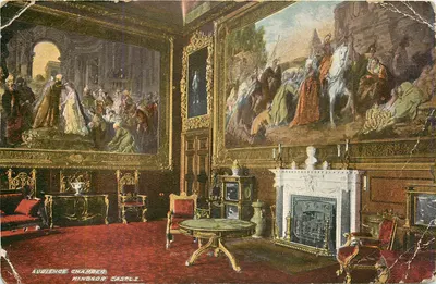 Sala de audiência — Castelo de Windsor — Publicado por J. Russell & Sons