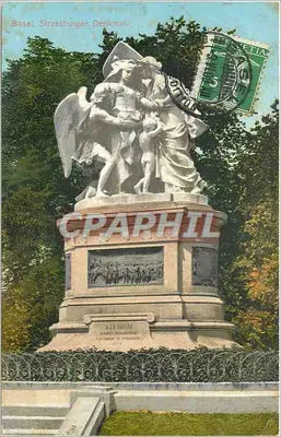 Baseil. Monumento aos soldados de Strasbourg — editor Rathe-Fehlmann, n° 3511