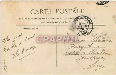 Lyon - O Parque: os cervos — L.V. & Cie — Verso
