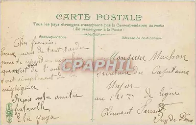 Lyon. Entrée du Parc de la Tête d'Or — éditeur L.V.A.68 — Verso