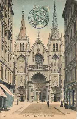 LYON — L'Église Saint-Nizier — ND Phot