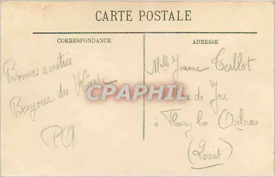 Le Havre — A Ponte e o Semáforo — LL. — N° 59 — Verso