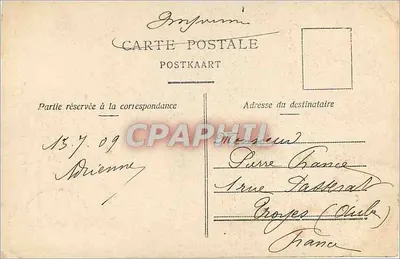 Anvers - Plac Léopold — posąg jeździecki — wydawca anonimowy, nr 161 — Rewers
