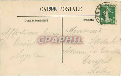 Trouville — A Praia e o Cassino — LL. n°130 — Verso