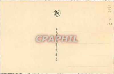 Bruges - O Beffroi — editor Ern. Thill, n° 39 — Verso