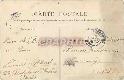 Paris — Buttes-Chaumont — O Ponte Suspensa e o Belvédère — Verso