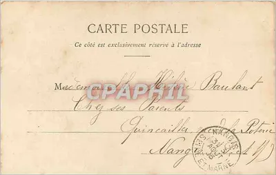 Moret (S.-et-M.) - Katedra — wydawca: F. Paulin, Moret — Rewers