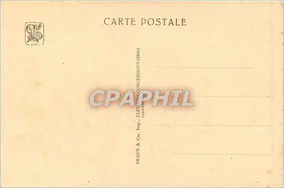 Exposição Colonial Internacional — Paris 1931 — Jardim do Congo Belga — Pavilhão dos Transportes — H. Laroste, Arq. S.A.D.G. — Verso
