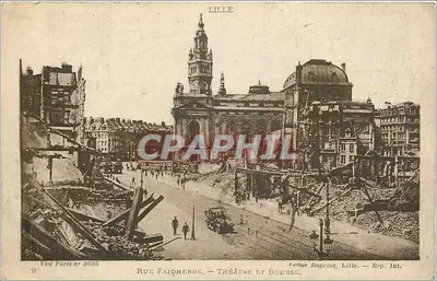 Rue Faidherbe — Teatro e Bolsa — Edição Dupriez, Lille