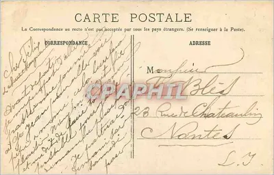 Paris. A Igreja da Madeleine — Editor não identificado, n° 21 — Verso