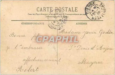 Paris — A Madeleine — LL. — 1173 — Verso