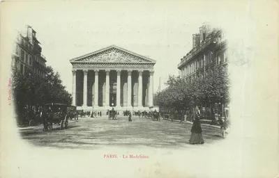 PARIS - A Madeleine — editor A. Tardieu, Paris