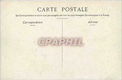 Paris - A Madeleine & Rue Royale — editor não identificado, número de série não visível — Verso
