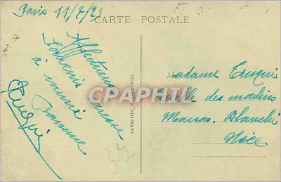 Paris - La Madeleine - A. P. - A Igreja da Magdalena — Verso