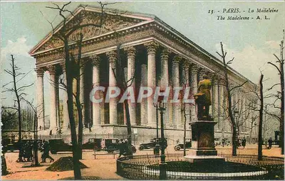 Paris - A Vista da Madeleine - A. L.