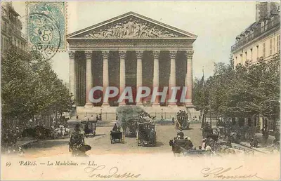 Paris — A Vista da Madeleine — LL. — L'Imprimerie Nouvelle Photographique