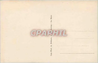 Costumi Sarthois — Père Quéru e Maîtresse Chante pie — Imp. Phot. A. Delhean, La Mans — Verso