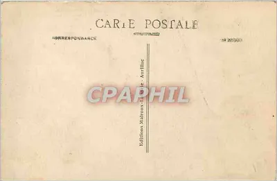 Castelo e Viaduto de Viescamp — O Cantal pitoresco — Éditions Malroux-Aurillac, n°220 — Verso