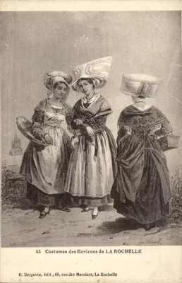 Kleding van de omgeving van LA ROCHELLE — Serie 45 — R. Bergevin, 66 rue des Merciers, La Rochelle