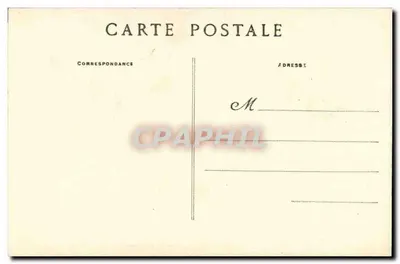 Mulher de Quimper em Traje de Fère — Coleção Villard, Quimper — Verso