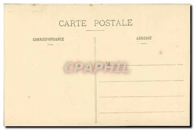 Estilo antiguo de la costa — Alrededor de PONT-L'ABBÉ y PENMARCH — Colección Villard, Quimper, n.º 4173 — Reverso