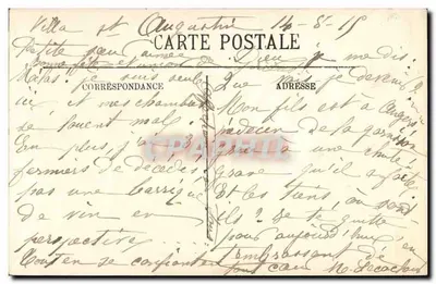 Boer van Gourin — LL. — Gewoonten en Types Bretón, n°9 — Achterkant