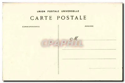 Velho tipo dos arredores de Quimper — Coleção Villard, Quimper — n° 4218 — Verso