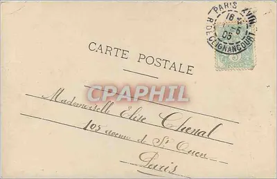 Canto de Amor — Pauline Michnot, editado por H. H. Paris, n° 506-4 — Verso