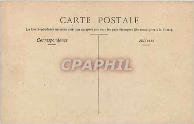 Paris-Santa-Catedral no Palácio de Justiça — vista arquitetônica — editor não identificado — Verso