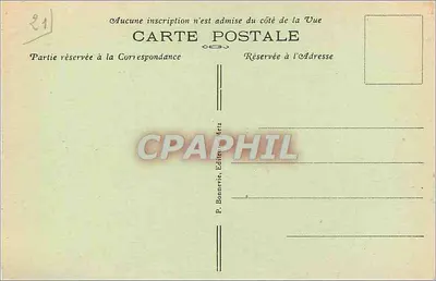 Metz — Vista del Giardino Boufflers — P. Bonnevie, Editore Metz — Verso