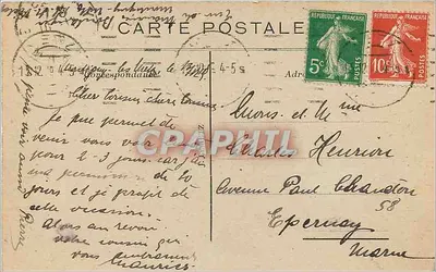 Metz — Pomnik Marszałka Neya — Wydawca nieznany, numer serii nie widoczny — Rewers