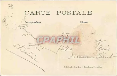 Versailles — Basen Latony — Héliotypie Bourdier et Faucheux — Rewers