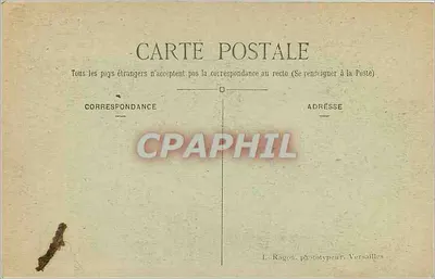 Versailles — Le Petit Trianon — Façade sur les jardins — L. R. — Verso