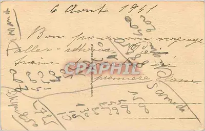 Katedra w STRASBOURGU - Mądra Panna — seria 265 — Rewers