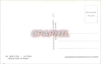 Élne (P.-O.) — O Claustro — Herodes recebe os Magos — Verso