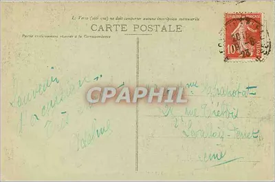 Floresta de Fontainebleau — Plateau da Caverna dos Brigands — Série 394 — Verso