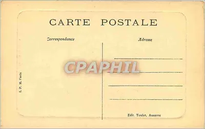 Auxerre — Portal Świętego Piotra — L.P. M. Parts — Rewers