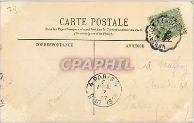 Versailles — Hameau van Marie-Antoinette — Het Paleis van de Koningin — LL. — N° 54 — Achterkant