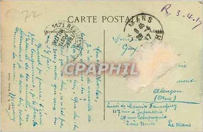 Le Mans — Teatr — B.P.D. n°134 — Rewers