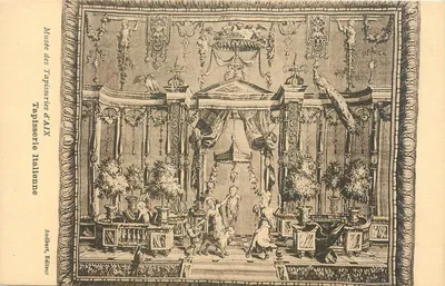 Tapete Italiano — Museu das Tapeçarias de Aix — Audier, Editor
