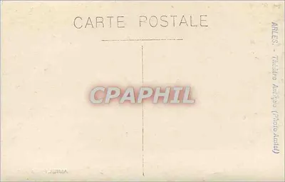 Arles — Teatr Starożytny — Photo Antel — Rewers