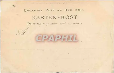 Gouesnou — Kościół i Arc de Triomphe — Kolekcja Villard, Quimper — Rewers